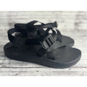 Chacos Z/1 Adjustable Strap Classic Wide Sandals Men's Size 10 Black